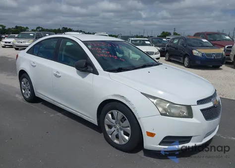 2014 Chevrolet Cruze Ls Auto из США, поврежденный, VIN 1G1PA5SH3E7220655